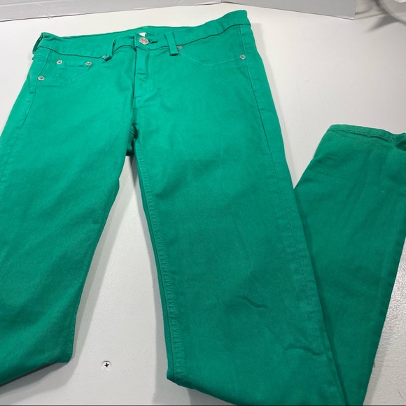 Rag & Bone for Intermix Green Denim Pants 28 - Picture 3 of 13